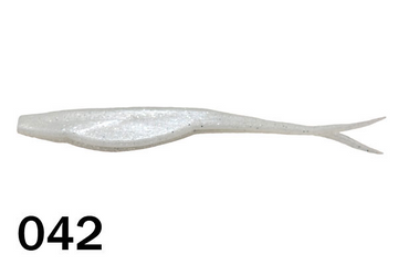 Buy 042-pearl-silver-glitter BITTER'S 6" MEGA SHAD