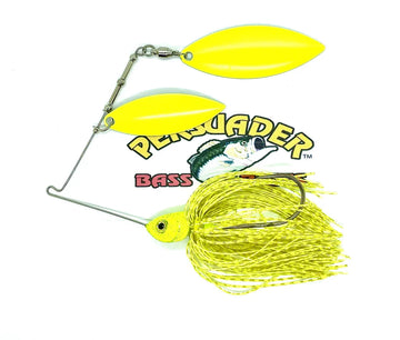 Buy chartreuse-flo-nickle-willow-willow PERSUADER PREMIUM WILLOW BLADE SPINNER BAIT