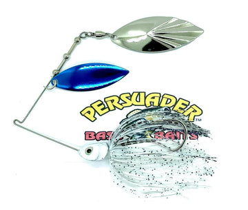 Buy blue-shad-pp-nickel-willow-willow PERSUADER PREMIUM WILLOW BLADE SPINNER BAIT