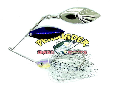 Buy purple-shad-pp-nickel-willow-willow PERSUADER PREMIUM WILLOW BLADE SPINNER BAIT