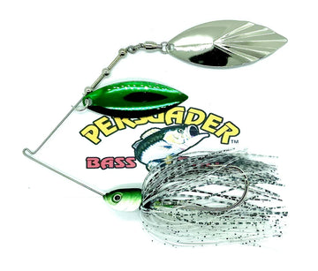 Buy green-shad-pp-green-willow-silver-willow PERSUADER PREMIUM WILLOW BLADE SPINNER BAIT