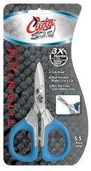 CUDA 5.5" TITANIUM BONDED LARGE BRAID SHEAR-4