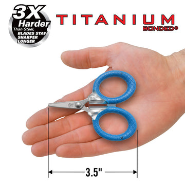 CUDA 3.5" TITANIUM BONDED MICRO SCISSORS - 0