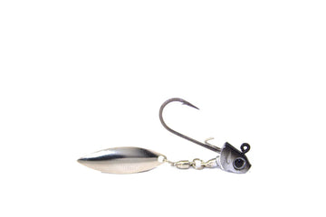 Buy black-shad-silver-blade COOLBAITS THE "DOWN UNDER" UNDERSPIN