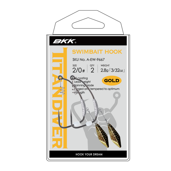 BKK HOOKS TITANDIVER