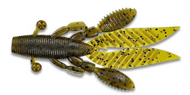 Buy green-pumpkin-w-black-flake-297 YAMAMOTO FLAPPIN HOG