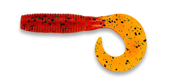 Buy 196-pumpkin-black-green-flake YAMAMOTO SINGLE TAIL GRUBS