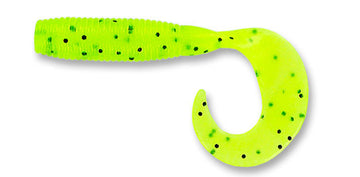 Buy chartreuse-black-flake YAMAMOTO SINGLE TAIL GRUBS