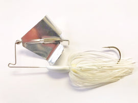 Buy white-nickel-blade GREENFISH TACKLE HAMMERHEAD BUZZ