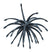 021 - Black Large Blue Flake