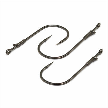 GAMAKATSU G-POWER HEAVY COVER WORM FLIP PUNCH HOOKS - 0