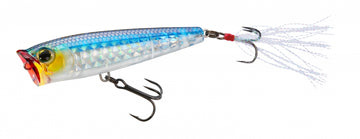 Buy prism-silver-blue YO-ZURI 3DR-X POPPER