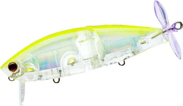 Buy prism-chartreuse-silver YO-ZURI 3DB WAKE PROP