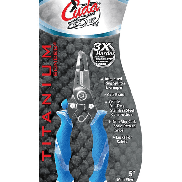 CUDA 5.5" Titanium Bonded Mini Plier
