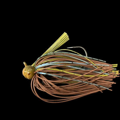 GREENFISH TACKLE LIVING RUBBER CRAWBALL FOOTBALL JIG