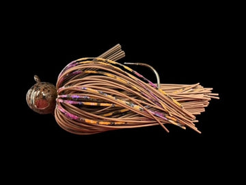 GREENFISH TACKLE LIVING RUBBER CRAWBALL FOOTBALL JIG
