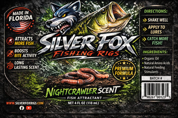 SILVER FOX NIGHTCRAWLER FISH ATTRACTANT  2OZ SPRAY BOTTLE