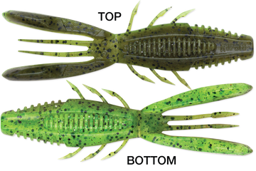 Buy green-pumpkin-chartreuse-pepper RAPALA CRUSH CITY BRONCO BUG