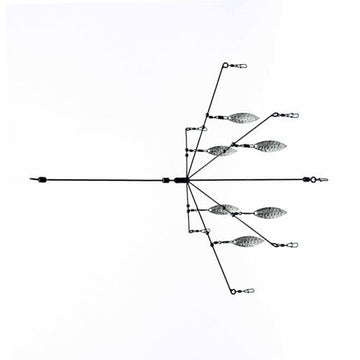 GEECRACK STEALTH 7 BLADED UMBRELLA RIG