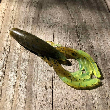 Buy green-pumpkin-chartreuse BRUISER BAITS MACDADDY CRAW