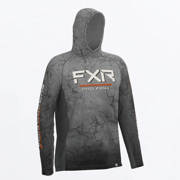 FXR PRO FISH MENS DERBY UPF PULLOVER HOODIE