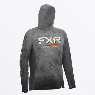 FXR PRO FISH MENS DERBY UPF PULLOVER HOODIE