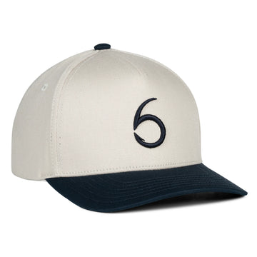 Buy the-waterwood-contrast-6-vintage-sand-navy 6TH SENSE HATS