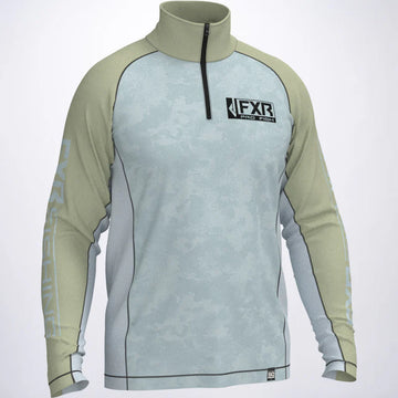 FXR PRO FISH MENS DERBY UPF 1/4 LONGSLEEVE