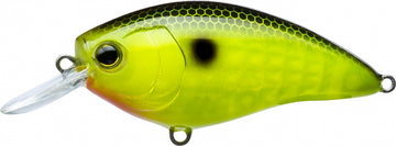Buy black-back-chartreuse YO-ZURI 3DR-X CRANK SR (SHALLOW RUNNER)