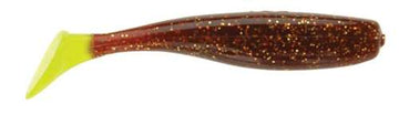 Buy rootbeer-chartreuse-tail D.O.A. C.A.L. 3" SHAD TAIL