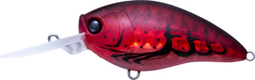 Buy matte-translucent-red-crawfish YO-ZURI 3DR-X CRANK MR (MID-RUNNER)