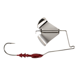 Buy red-w-nickel-blade BUCKEYE LURES G-BUZZ