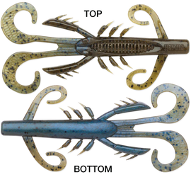 Buy green-pumpkin-blue-pearl RAPALA CRUSH CITY HEDGEHOG