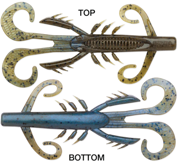 Buy green-pumpkin-blue-pearl RAPALA CRUSH CITY HEDGEHOG