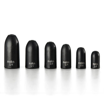 Buy black NAKO TUNGSTEN WORM WEIGHTS