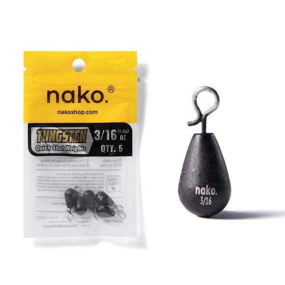 NAKO TUNGSTEN QUICK SHOT WEIGHTS