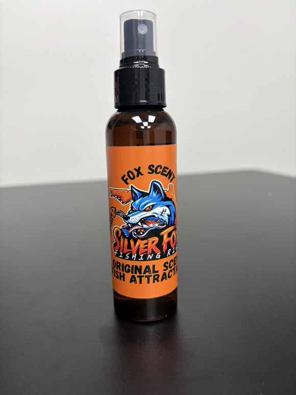 SILVER FOX FISH STANK, ORIGINAL, CRAWFISH & BLUEGILL ATTRACTANT