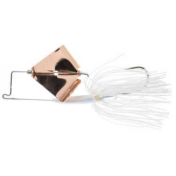 Buy white-skirt-copper-blade BOOGERMAN BUZZ BAIT