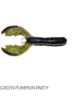 Buy green-pumpkin-party BRUISER BAITS CRAZY CRAW