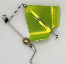 Buy black-w-chartreuse-blade BRAZALO CUSTOM LURES BUSHWHACKER BUZZBAIT