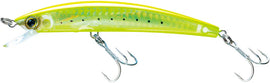 Buy chartreuse YO-ZURI CRYSTAL 3D MINNOW FLOATING