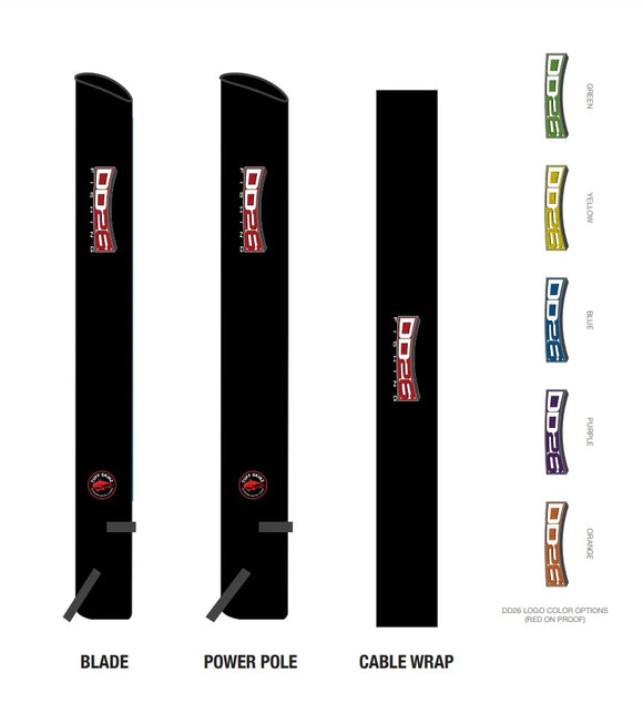 DD26 PROTECTIVE COVERS (POWER POLE BLADE)