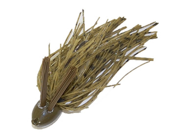 Buy green-pumpkin GAMBLER LURE CO DOUBLE WEEDGUARD JIG