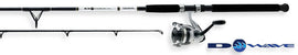 DAIWA D-WAVE SALTWATER COMBOS W/ FIBERGLASS ROD