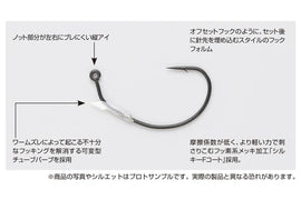 DECOY WORM128 NK HOOK - 0