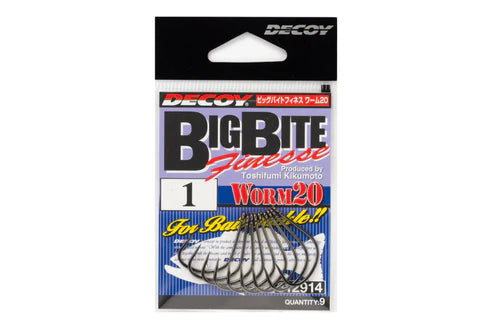 DECOY WORM20 BIG BITE FINESSE