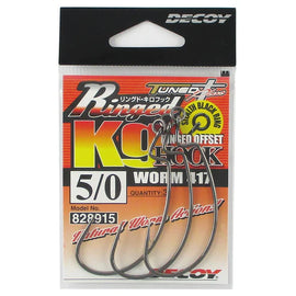 DECOY WORM417 RINGED KG HOOK