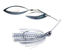 Buy electric-blue BIZZ BAITS BIZZ BLADE DOUBLE WILLOW