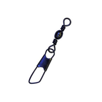 EAGLE CLAW BARREL SWIVEL WITH SAFTEY SNAP - 0