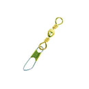 EAGLE CLAW BARREL SWIVEL WITH SAFTEY SNAP-1